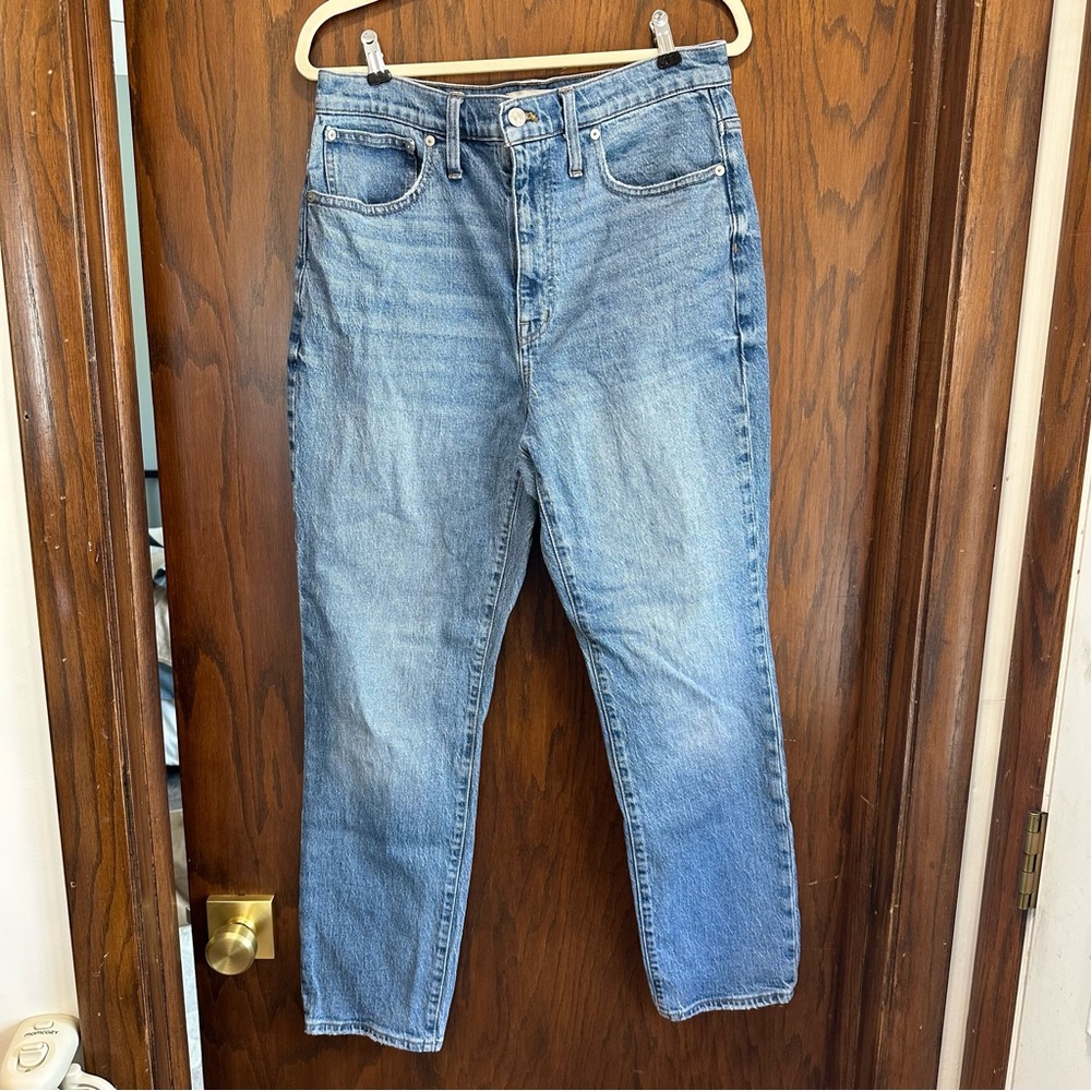 Madewell High Rise Slim Boyjean